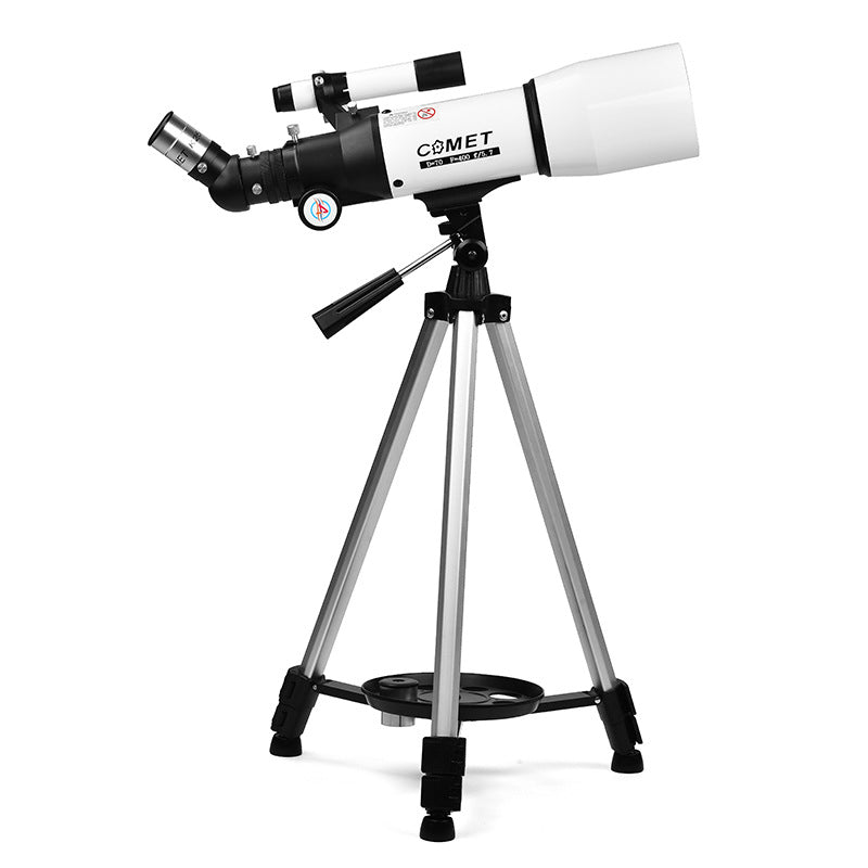 Entry-Level 80mm Refractor Telescope (BAK4 Prism Included)